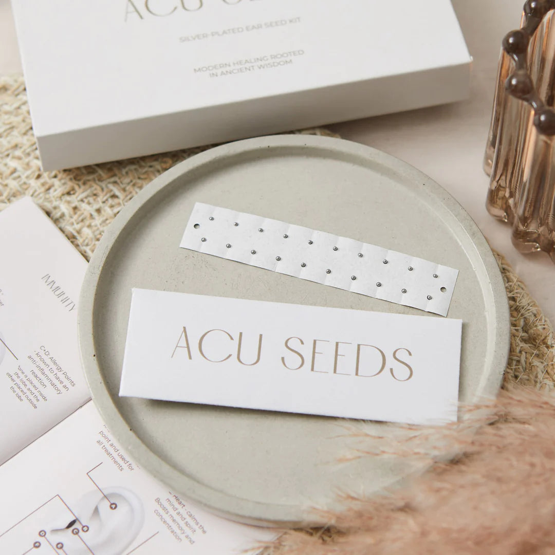 Acu Seeds Silver Plated Ear Seed Kit Buy At Counter Culture Store