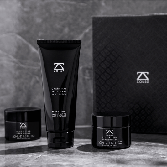 ZOUSZ Black Oud Men's Face Care Set