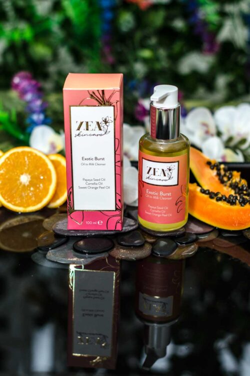 Zea Skincare Papaya Oil To Milk Cleanser Exotic Burst