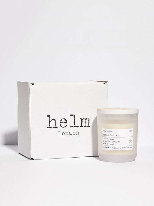 Helm London Cocoa Butter Signature Candle