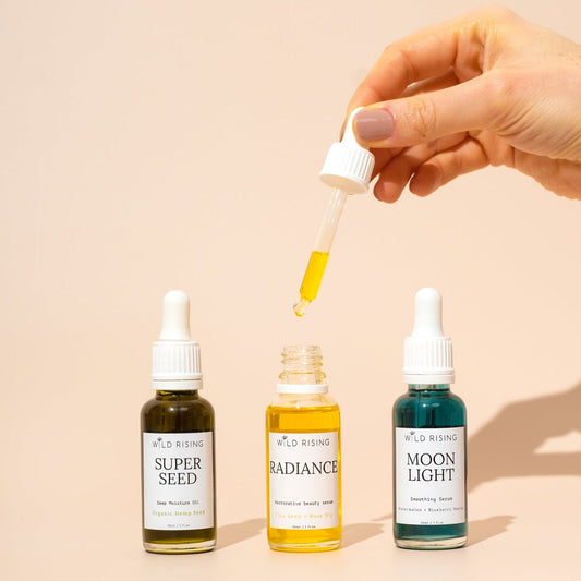 Wild Rising Skincare - Discovery Face Oil Set
