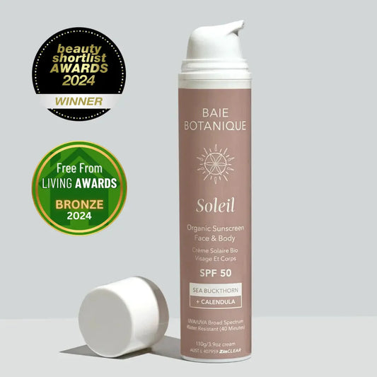 Baie Botanique - Organic Mineral Face and Body Sunscreen SPF 50