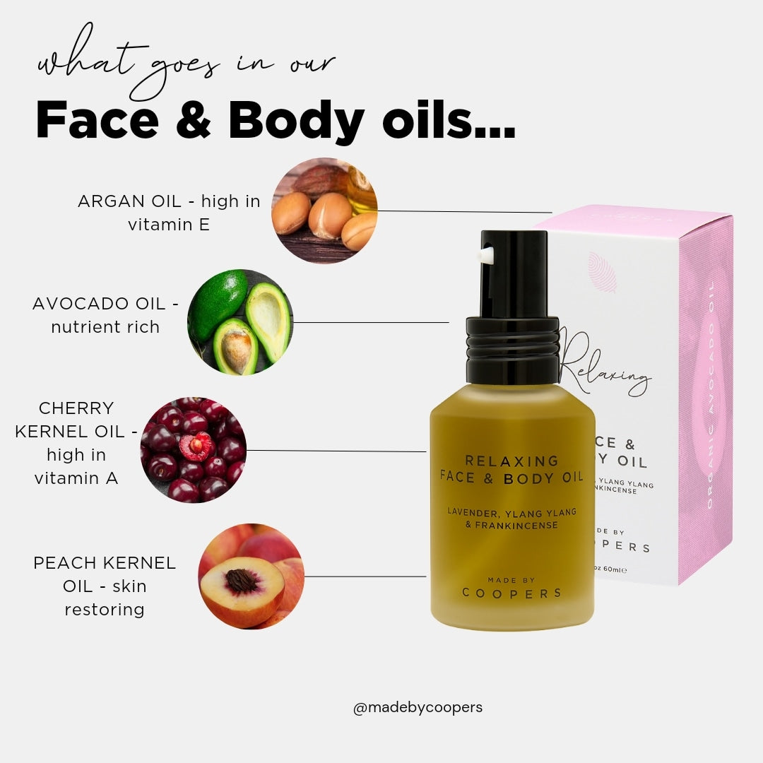 Made By Coopers Relaxing Face & Body Oil