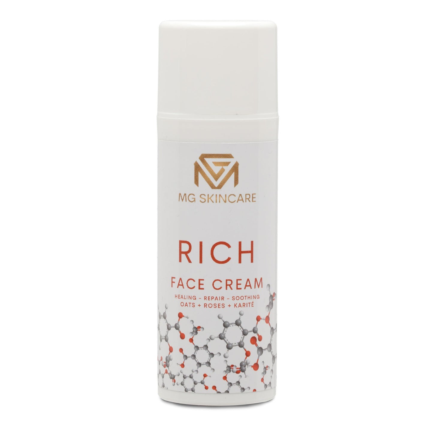 MG Skincare Rich Face Cream with B3 – Niacinamide – Avena Oil & Healing Oils