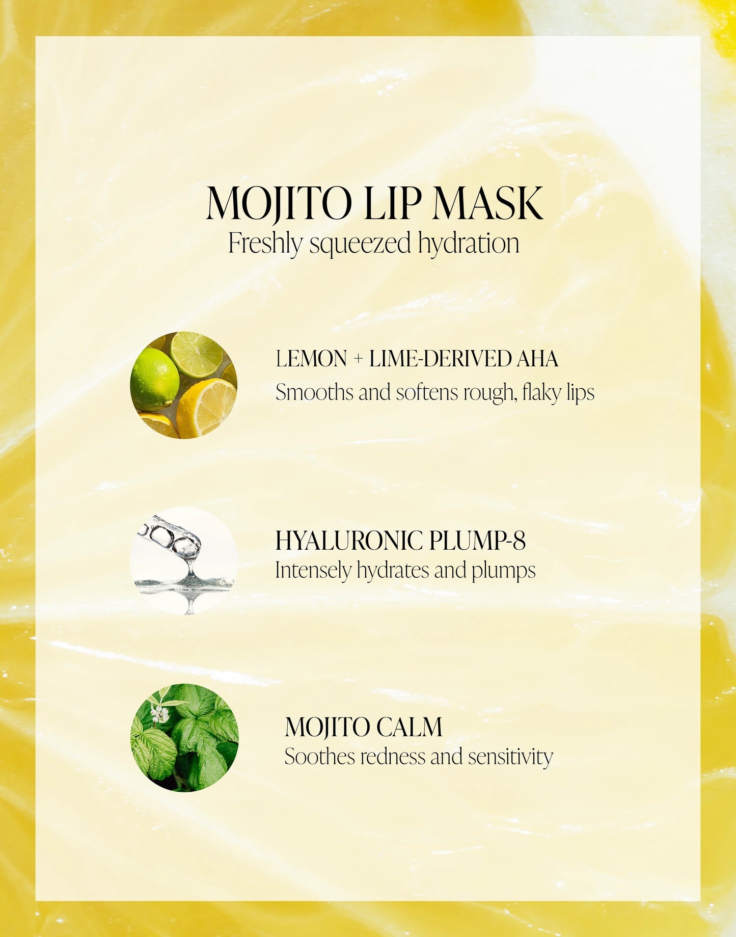 BYROE New York Mojito Lip Mask 5g