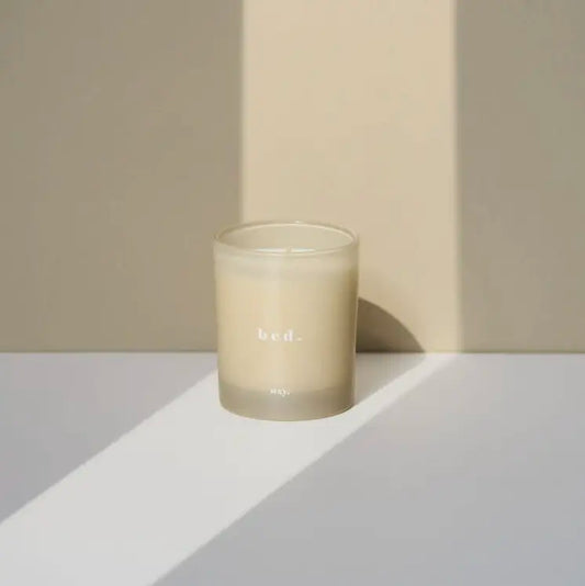 wxy. Bed Warm Musk + Black Vanilla Candle 7oz
