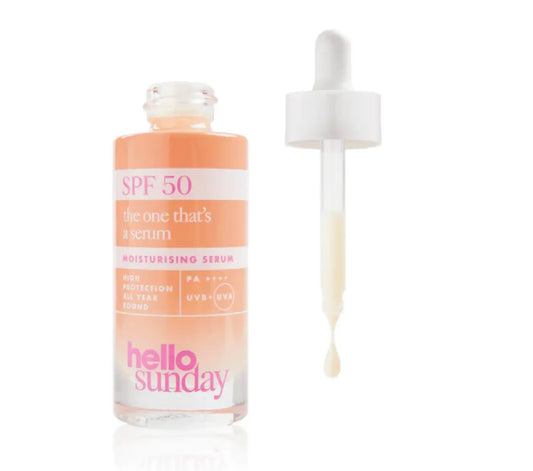 Hello Sunday The One That's a Serum SPF 50 Hydrating and Brightening Vitamin C Serum