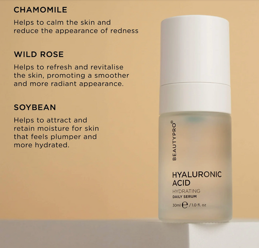 BeautyPro HYDRATING Hyaluronic Acid 2% Daily Serum 30ml