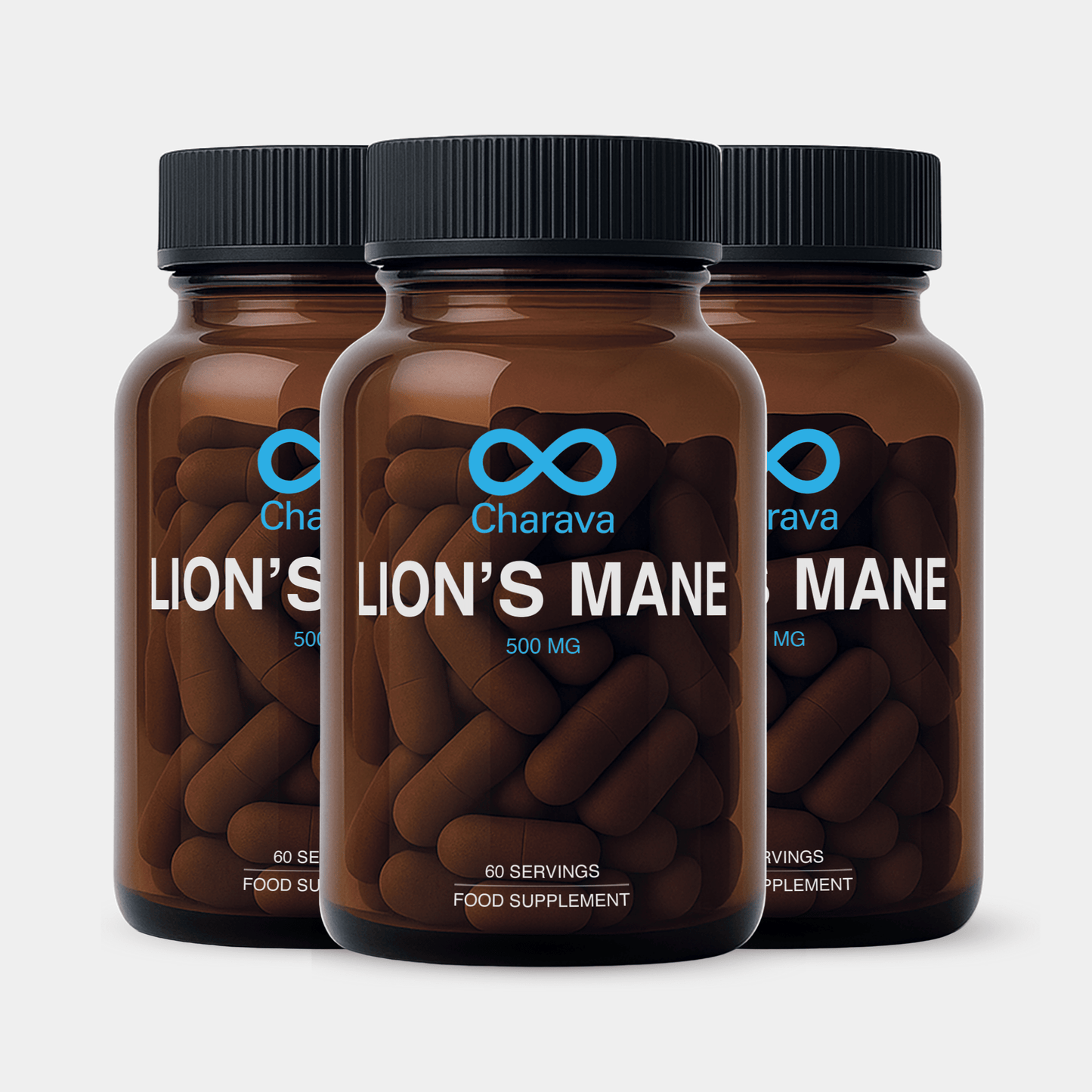 Charava UK - Lions Mane Mushroom 500mg