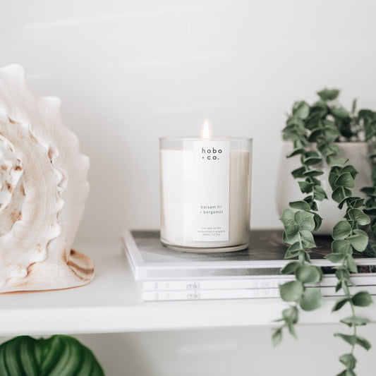 Hobo+Co - Large Balsam Fir and Bergamot Candle