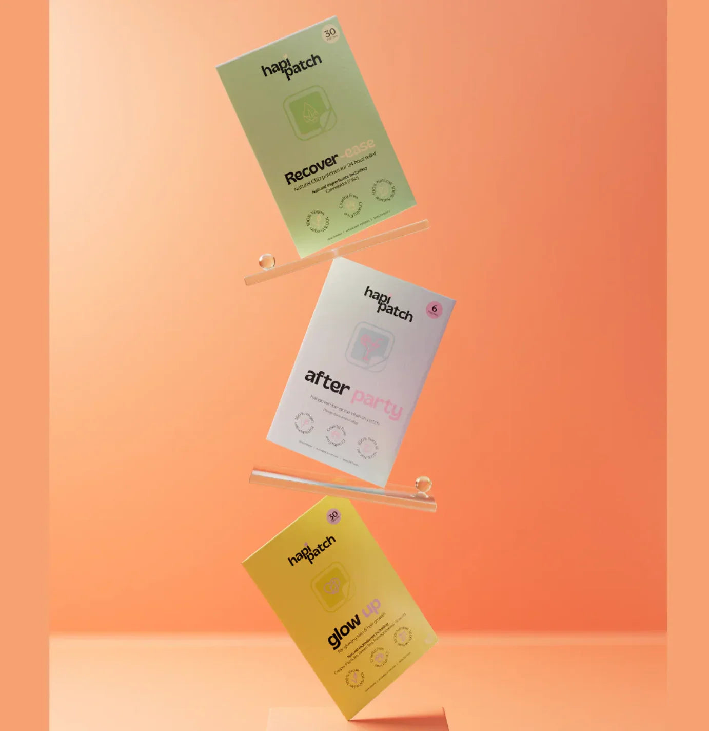 2 FREE Evolve Sample Sachets when you buy Hapi Patch