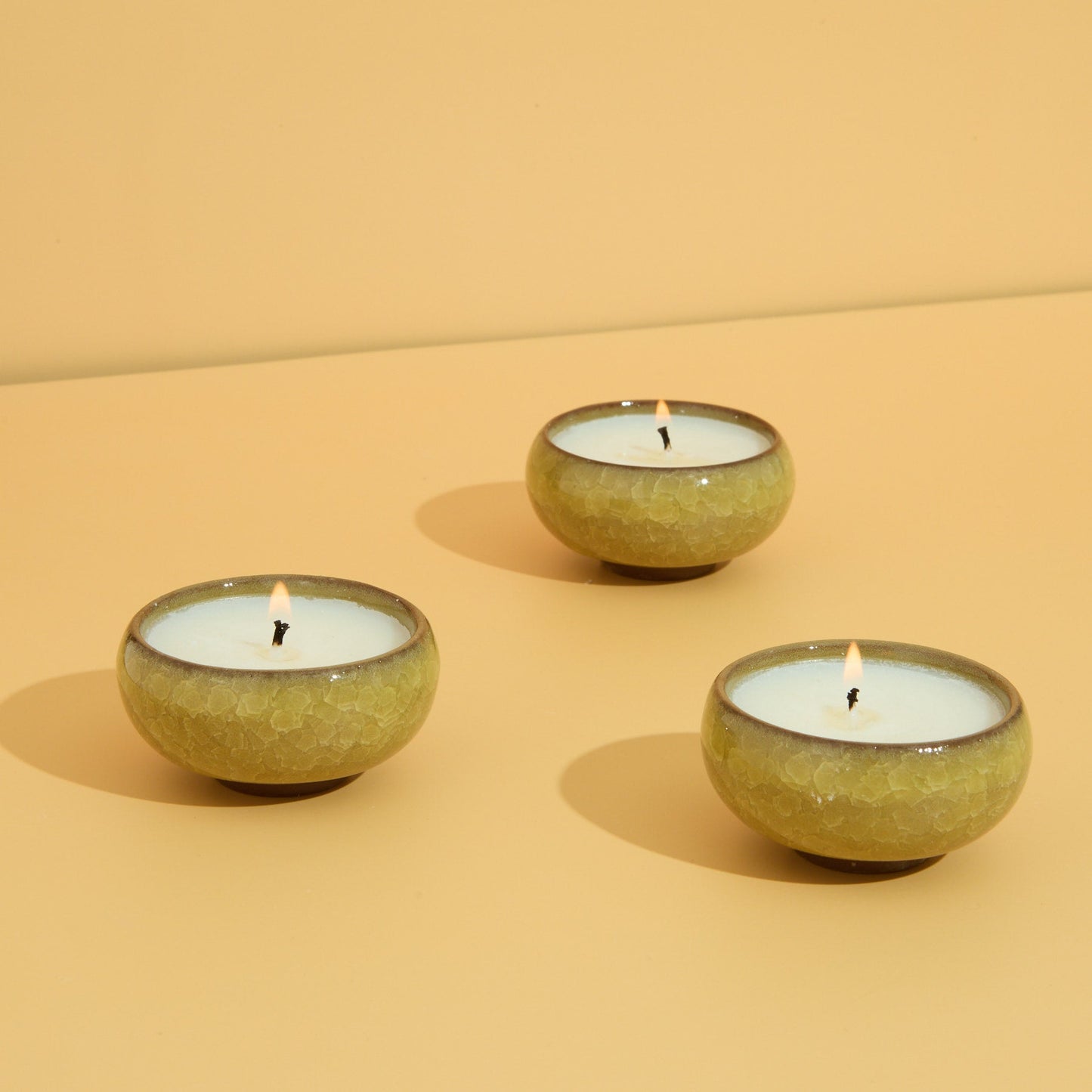 Zesty Lemons Contemporary Kiln Yellow Tea Lights - Lemon & Lavender