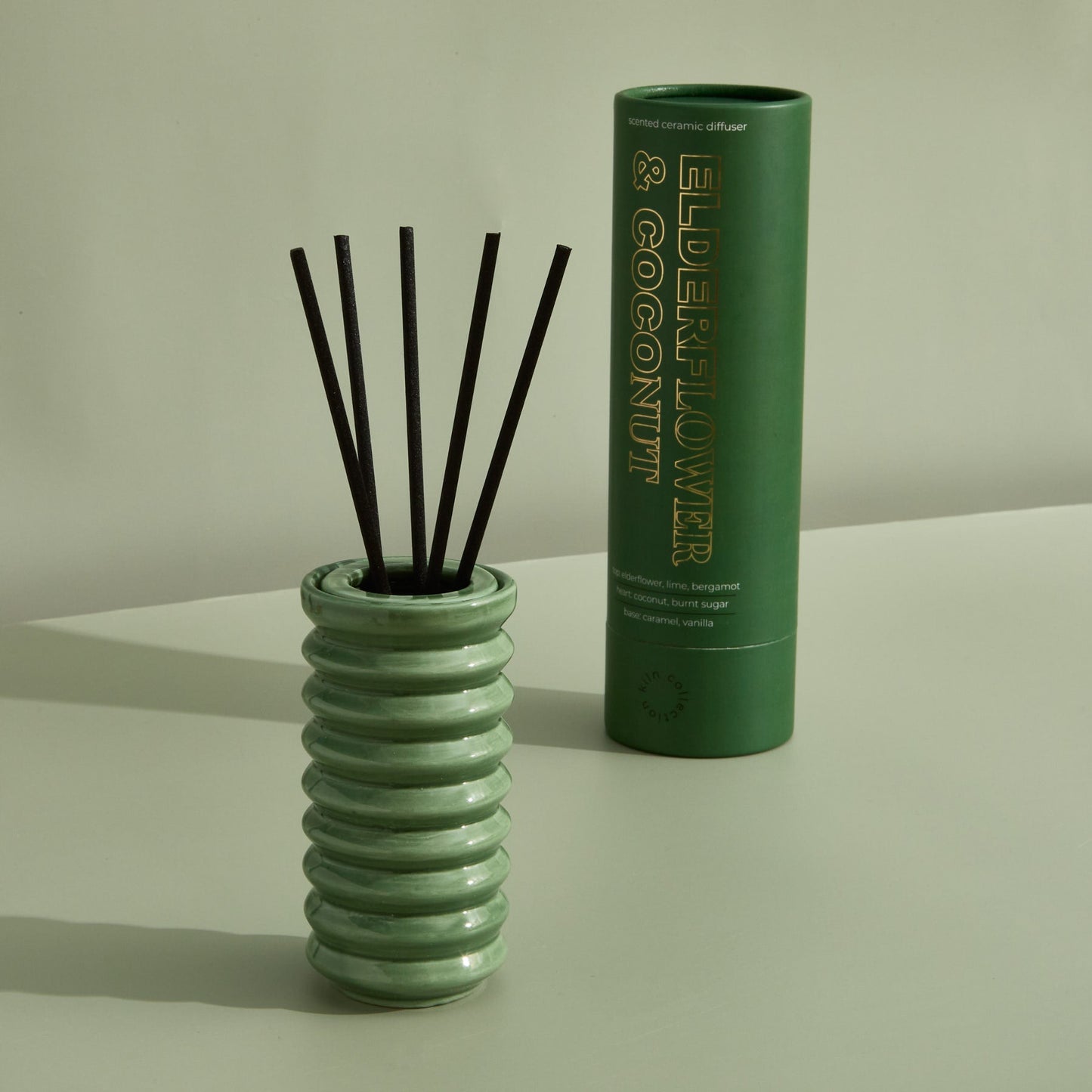 Zesty Lemons Contemporary Kiln Olive Diffuser