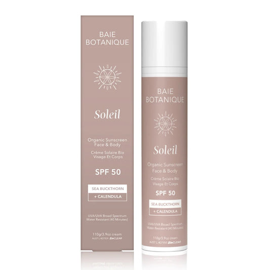 Baie Botanique - Organic Mineral Face and Body Sunscreen SPF 50