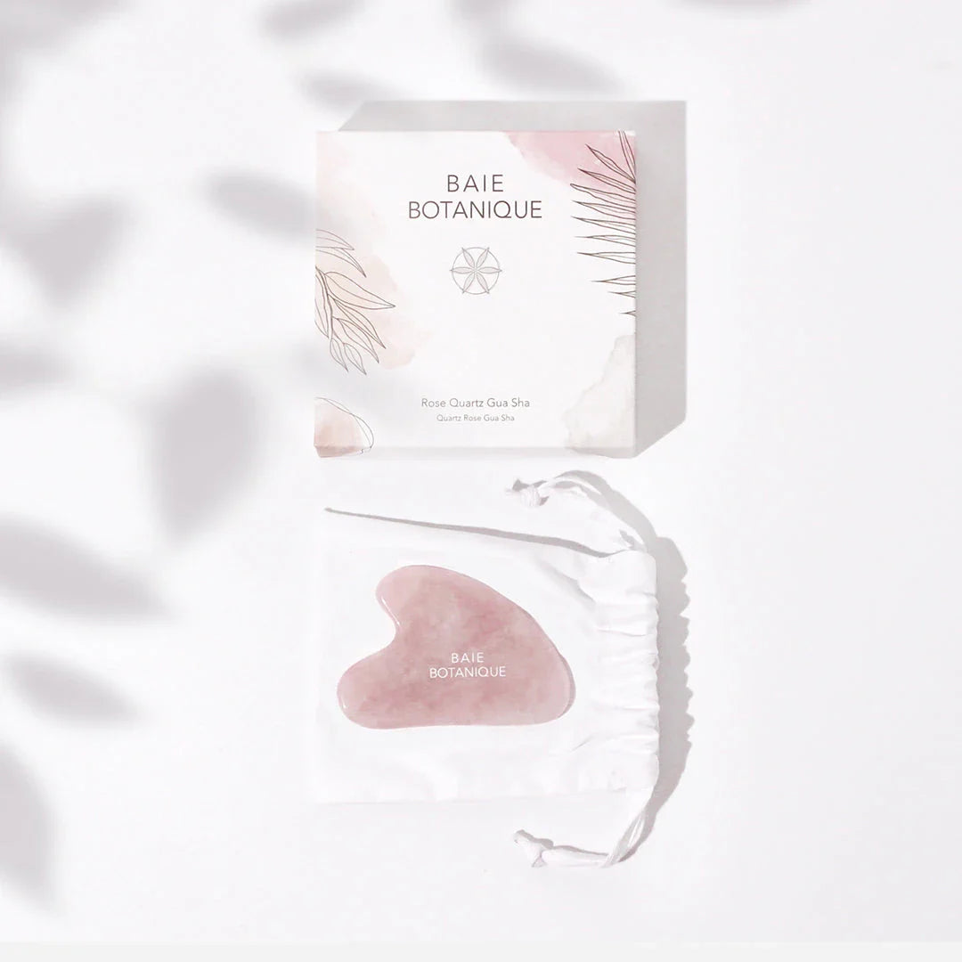 Baie Botanique - Rose Quartz Gua Sha