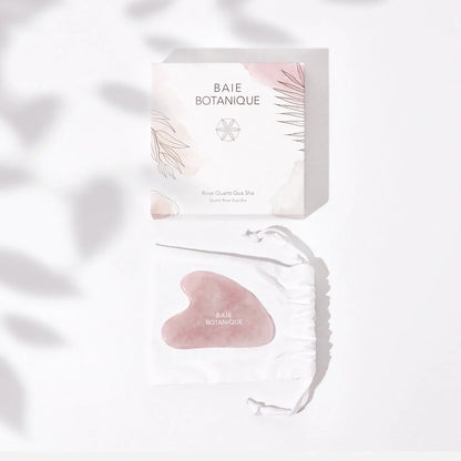 Baie Botanique - Rose Quartz Gua Sha