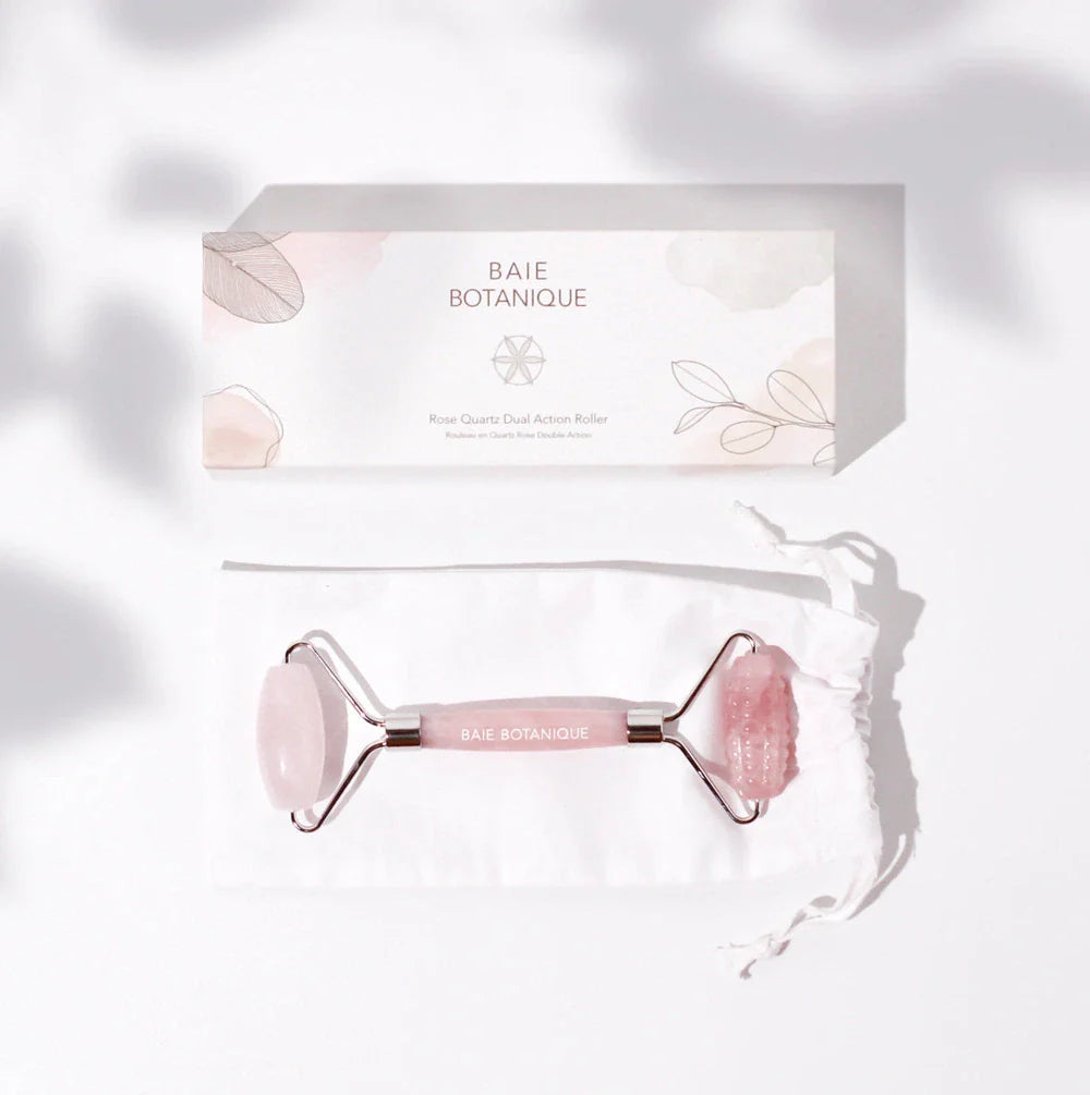 Baie Botanique - Rose Quartz Dual Action Roller