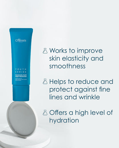 skinChemists 1% Hyaluronic Acid Night Moisturiser 50ml