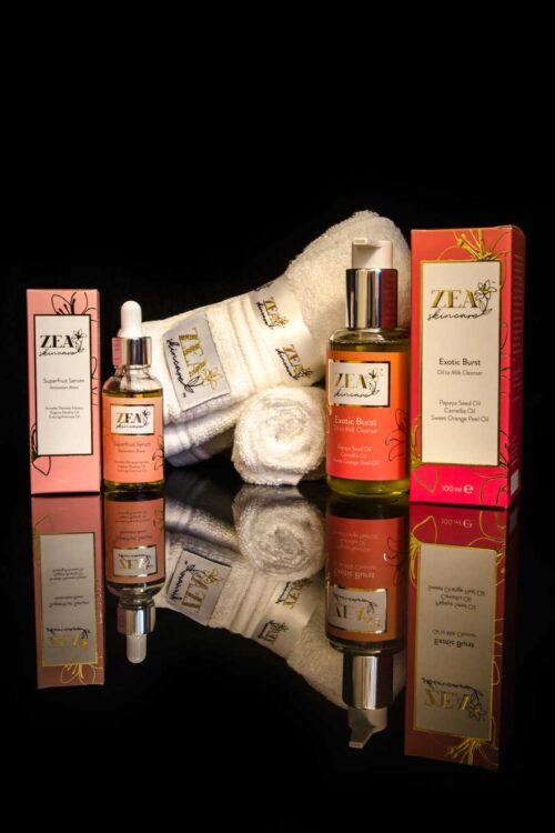Zea Skincare Fruity Frenzy Superfruit Serum & Exotic Burst Cleanser Set
