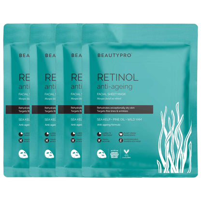 Beauty Pro Retinol Facial Sheet Mask