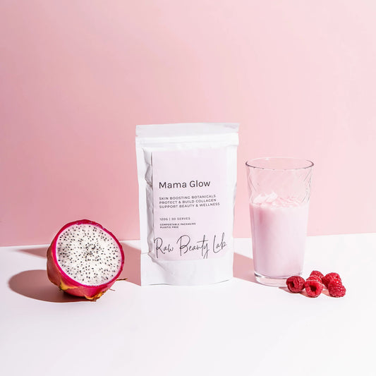 Raw Beauty Lab - Mama Glow - Pregnancy-Safe Collagen for Moms & Babies