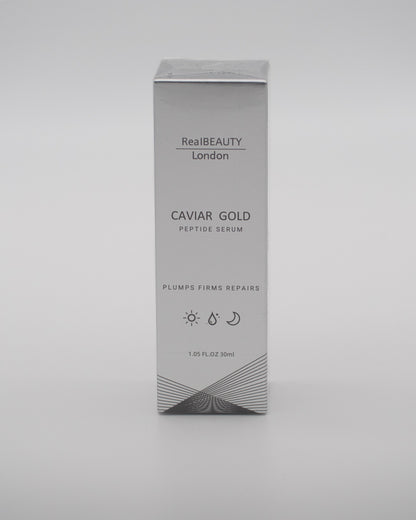 Real Beauty London - Caviar Gold Peptide Face Serum