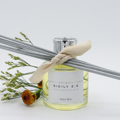 Quiet Blue SICILY 2.0 Reed Diffuser