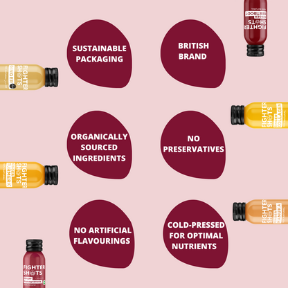 Fighter Shots Ginger + Pomegranate Shot + Vitamin D