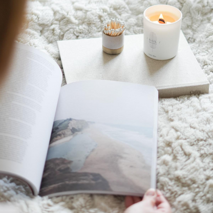 Quiet Blue SYDNEY 2.0 Patchouli + English Lavender Wellbeing Candle