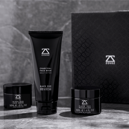 ZOUSZ Black Oud Men's Face Care Set