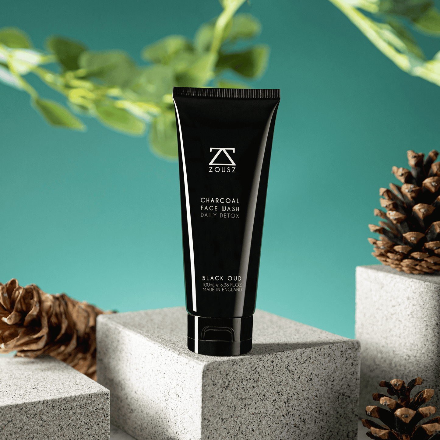 ZOUSZ Black Oud Charcoal Face Wash For Men