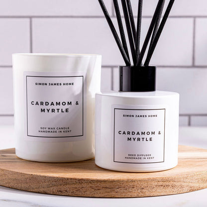 Simon James Home - Cardamom & Myrtle Reed Diffuser