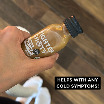 Fighter Shots Ginger + Manuka Honey