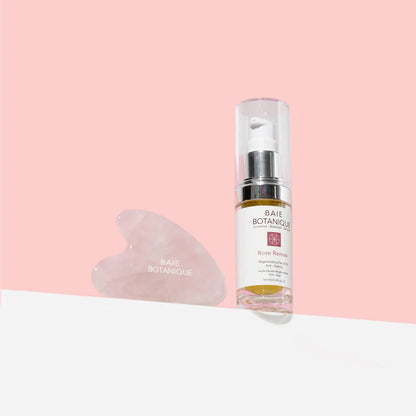 Baie Botanique - Rose Quartz Gua Sha