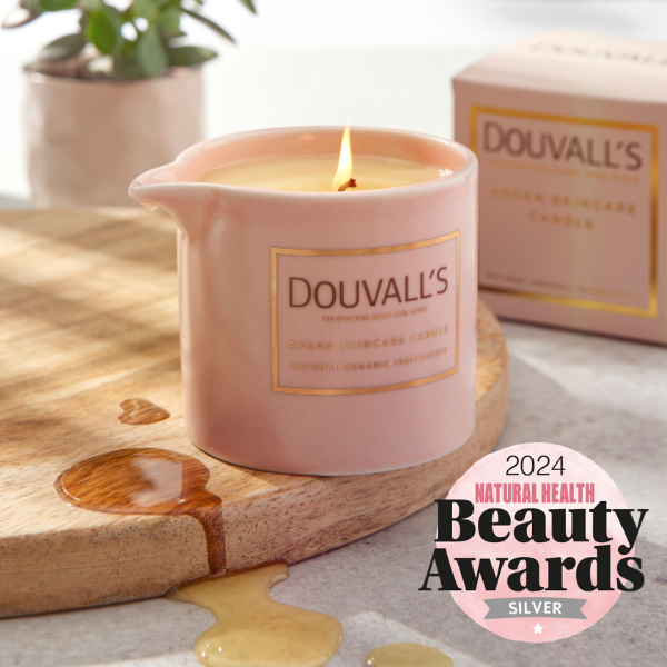 Douvall's Beauty -  Argan Massage Candle - Orangery Orchard 180g