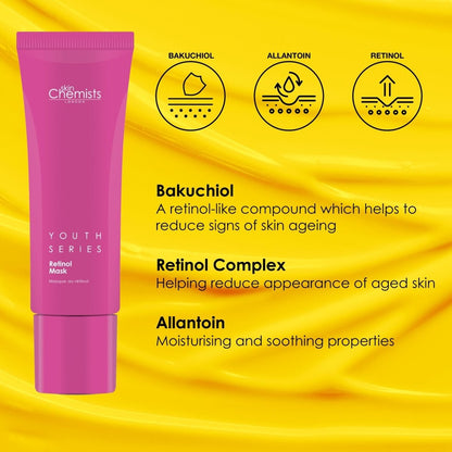 skinChemists Retinol & Bakuchiol Mask 50ml