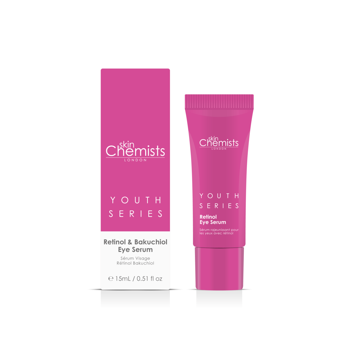 skinChemists Retinol & Bakuchiol Eye Serum 15ml