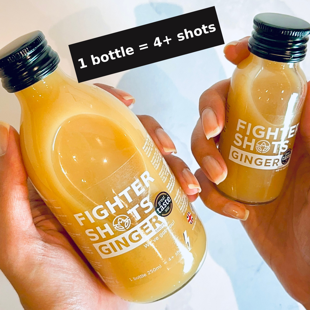 Fighter Shots 100% Natural Ginger Dosing bottle - 250ml