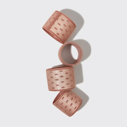 Kitsch XL Terracotta Thermal Rollers 4pc Set (Recycled Plastic)