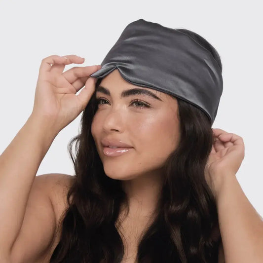 Kitsch Pillow Eye Mask - Charcoal