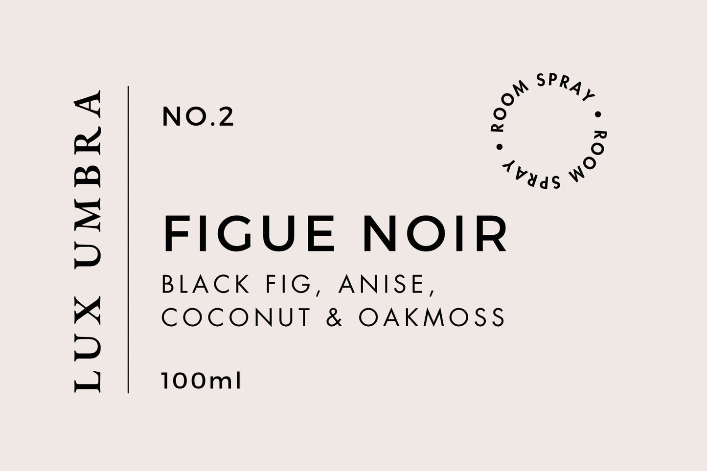 Lux Umbra FIGUE NOIR