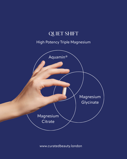 Curated Beauty London - QUIET SHIFT  - 2 months supply