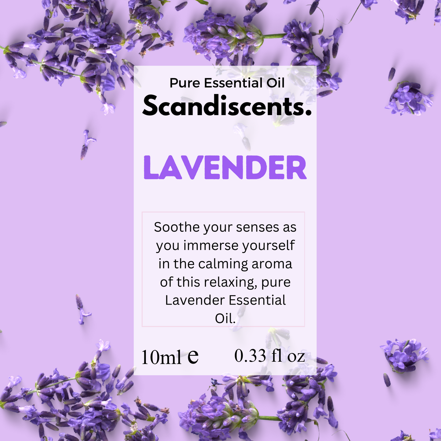 Scandiscents - Lavender Essential Oil - For Sleep and Relaxation