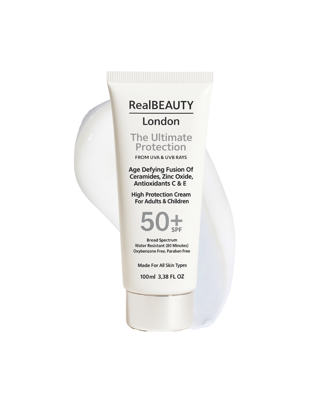 Real Beauty London - SPF 50 Body Cream