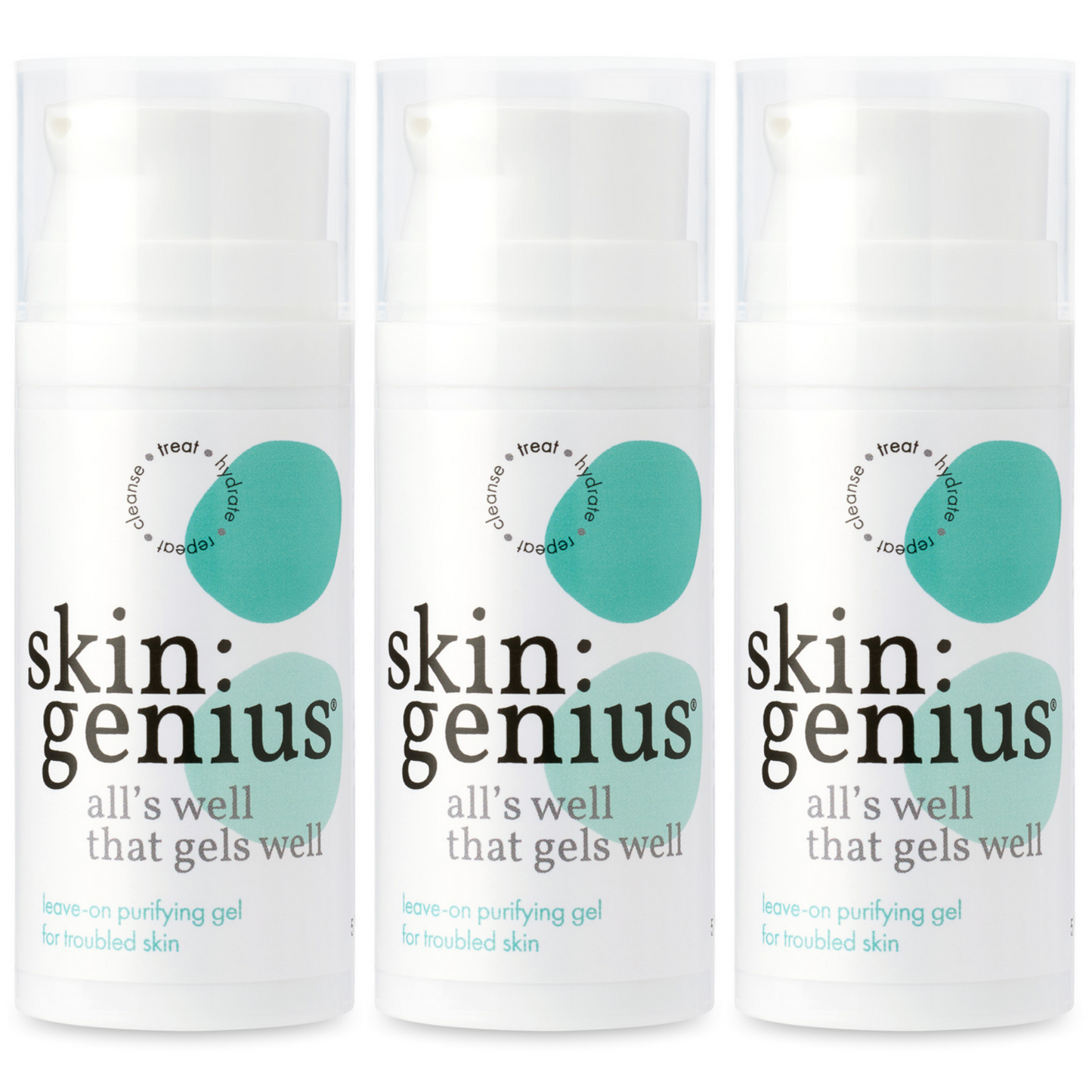 Skin:Genius 'all's well that gels well' purifying gel