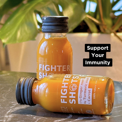 Fighter Shots Carrot + Ginger + Turmeric Shot 12 x 60ml