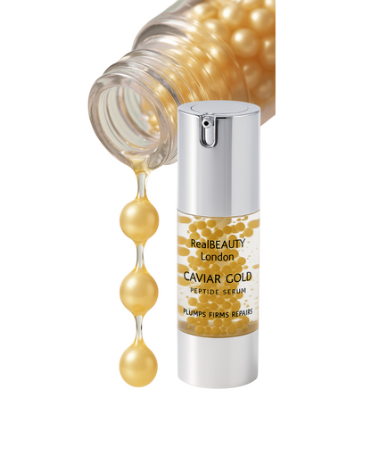 Real Beauty London - Caviar Gold Peptide Face Serum