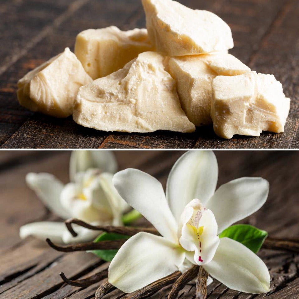 The Good Soap - Cocoa Butter & Vanilla Lotion Bar – Natural Moisturiser for Soft, Glowing Skin