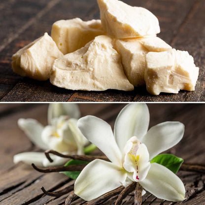 The Good Soap - Cocoa Butter & Vanilla Lotion Bar – Natural Moisturiser for Soft, Glowing Skin