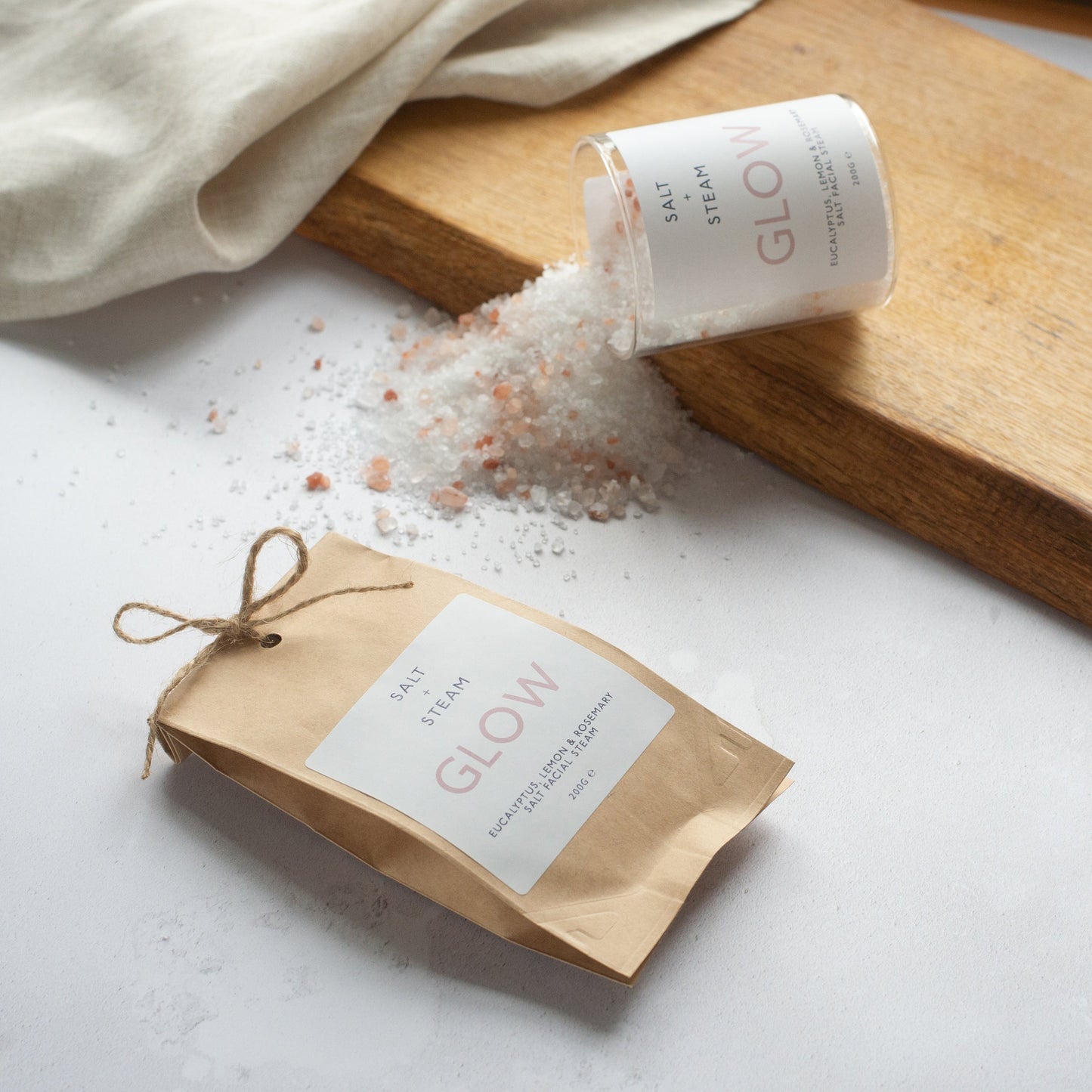 Salt + Steam - FACIAL STEAM + REFILL BAG GIFT SET